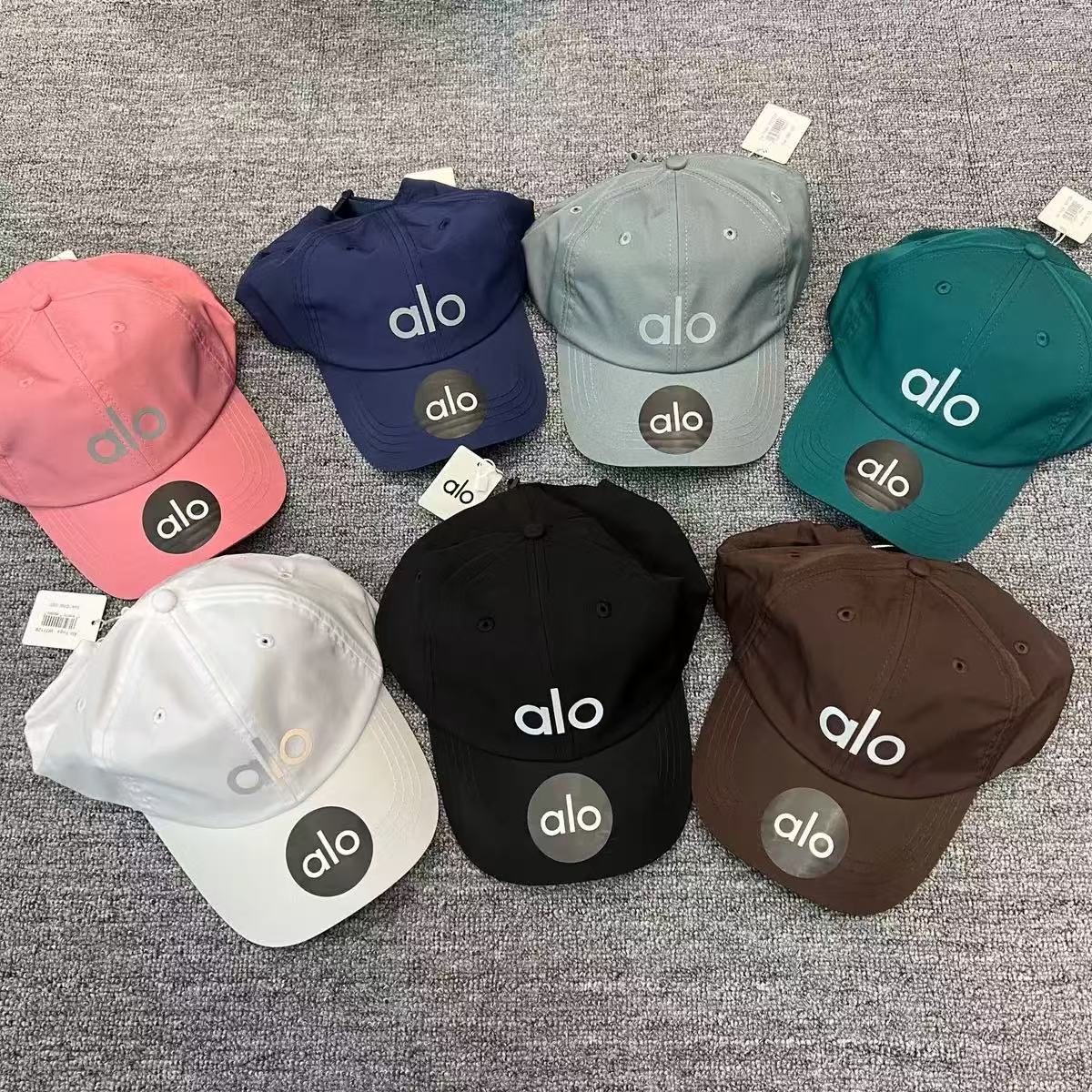 alo 新款棒球帽鸭舌帽户外防晒遮阳男女同款休闲运动跑步健身帽子