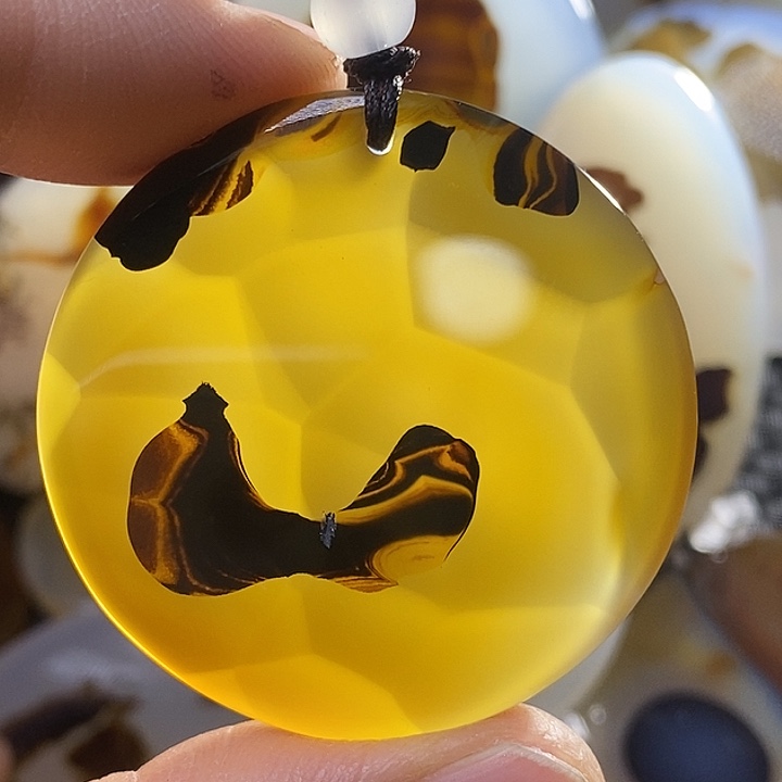 未镶嵌颈饰玛瑙/玉髓用****3