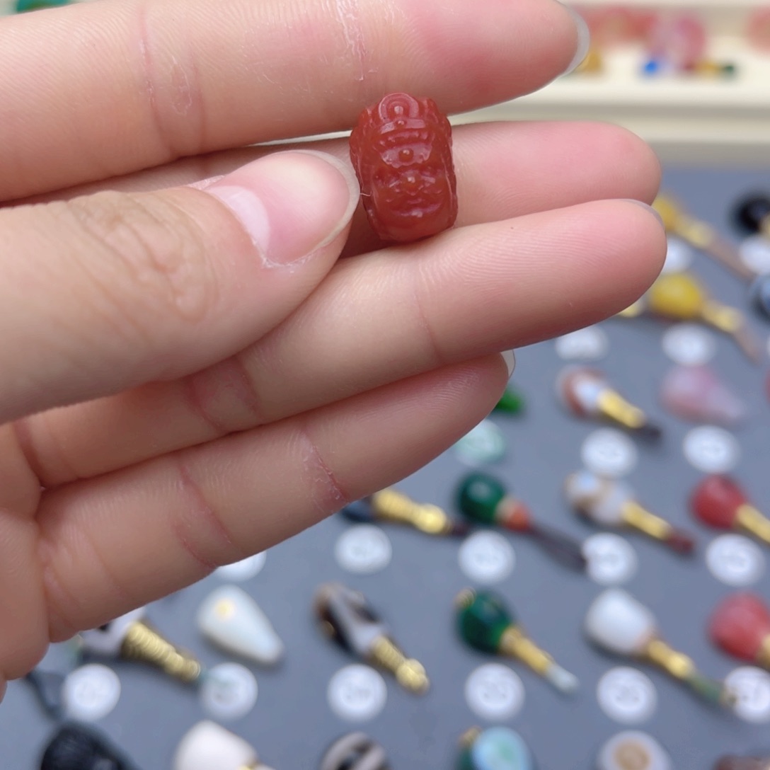 玛瑙/玉髓隔珠未镶嵌