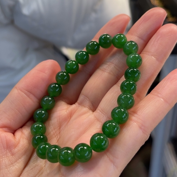 和田玉未镶嵌手串