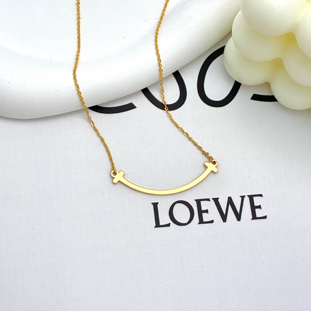 纯万福足金999黄金5g工艺经典百搭微笑项链