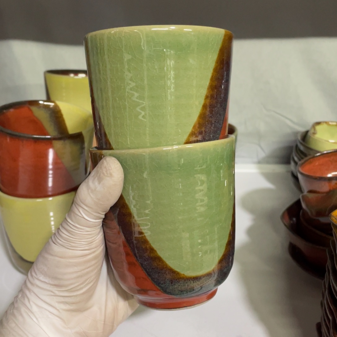 盘幸**舟瓷器微瑕不退不换两只