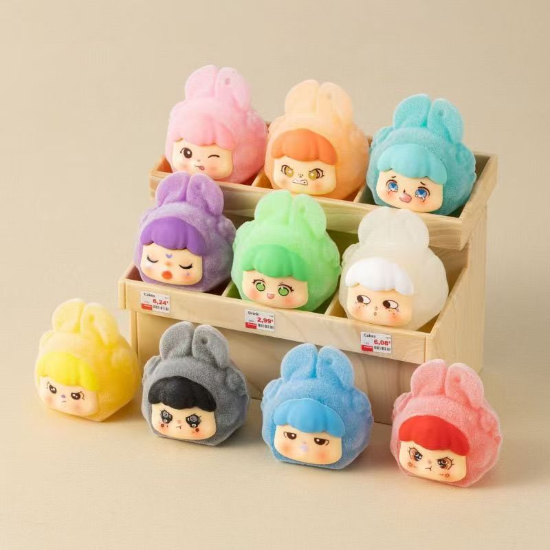 【直播代拆】卡通网红中号植绒KK李四塔塔梦梦兔混拆（7.7）