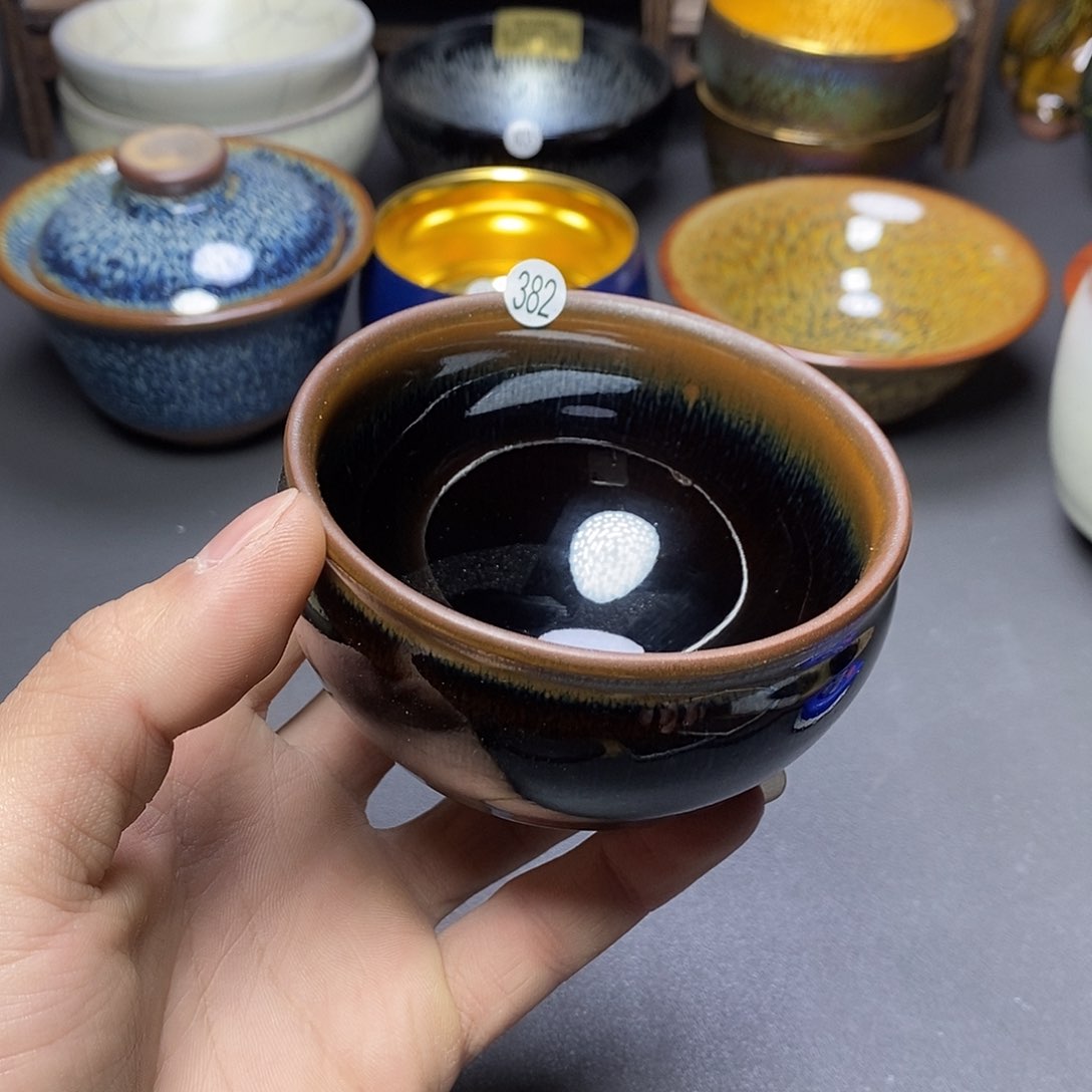 茶盏有瑕介意勿拍382