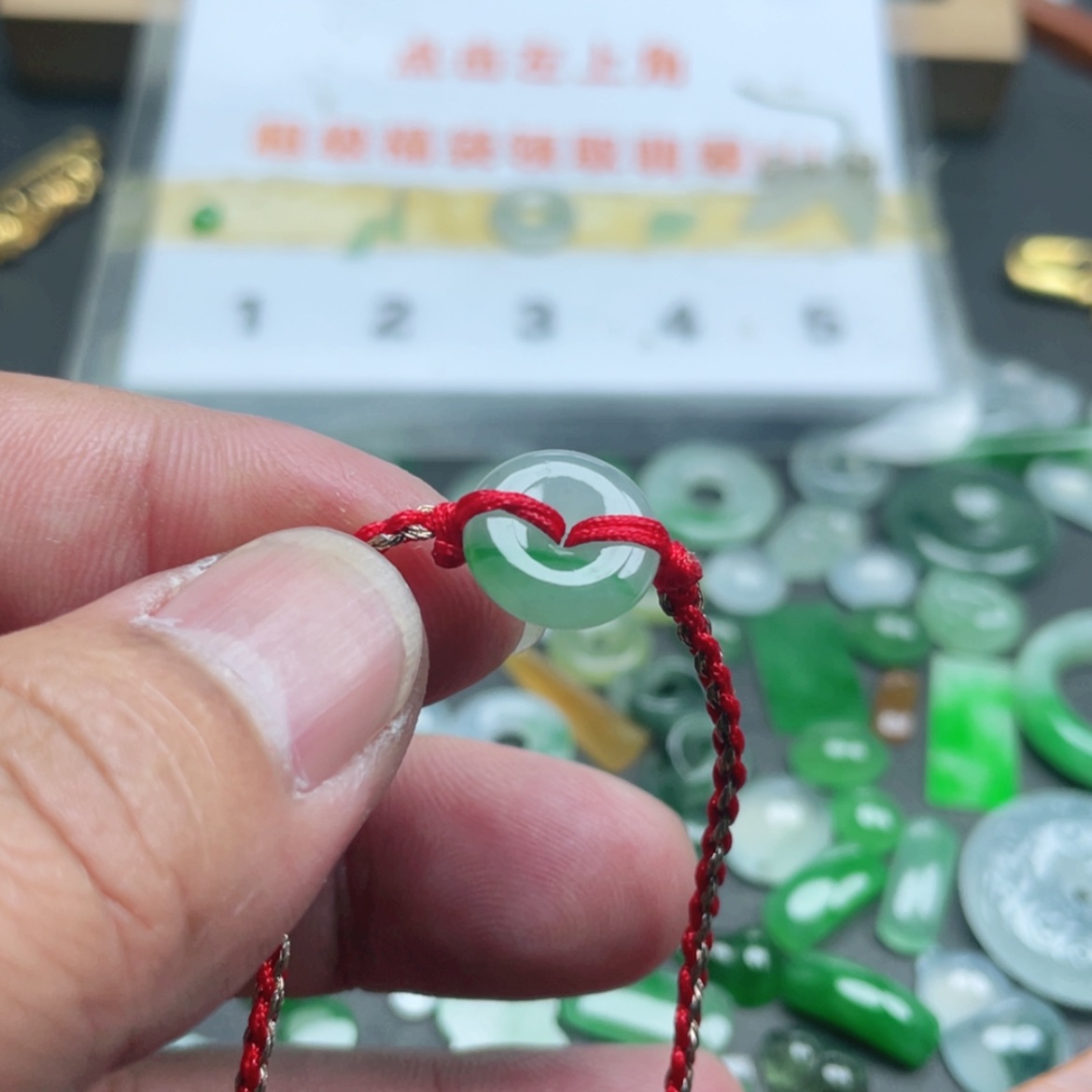 【闪购商品】翡翠颈饰未镶嵌翡翠