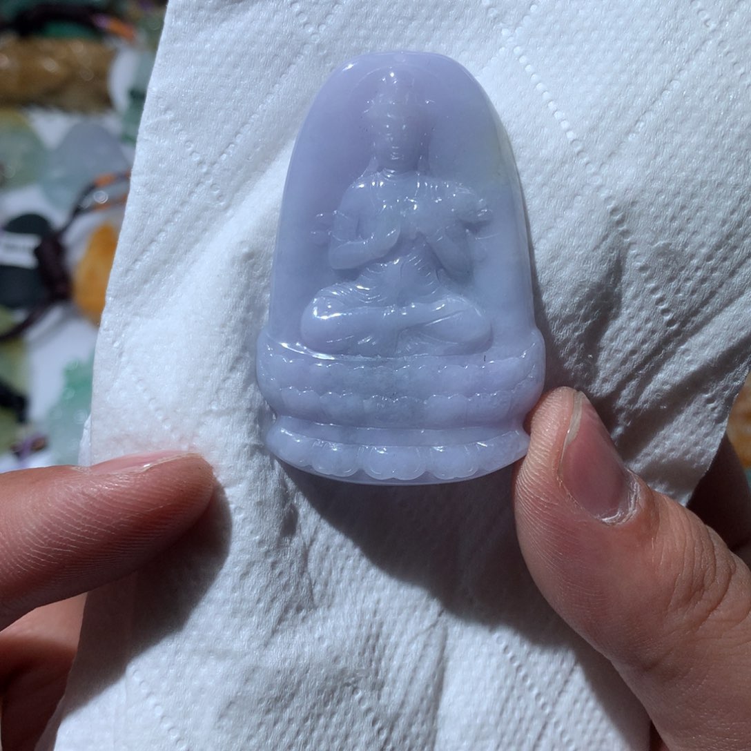 翡翠项链未镶嵌天然