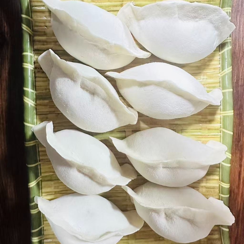 新鲜鲅鱼蒸饺水饺包子 海捕鲐鲅鱼冷冻海鲜水饺蒸饺包子