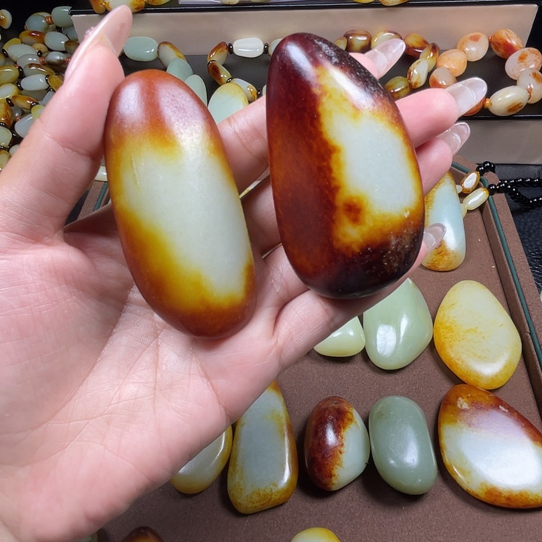 和田玉未镶嵌颈饰L*