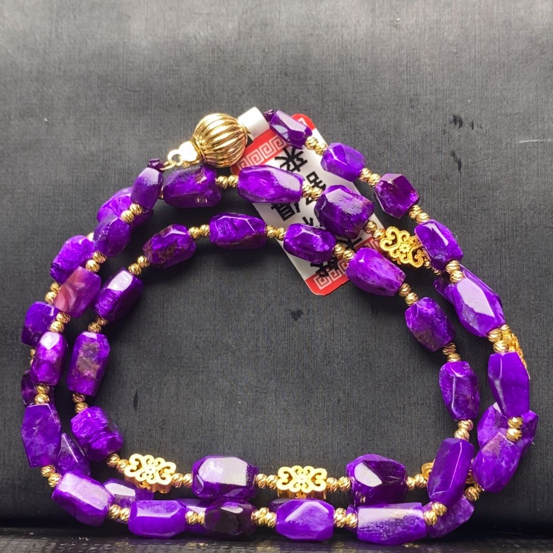 苏纪石（舒俱来）颈饰未镶嵌