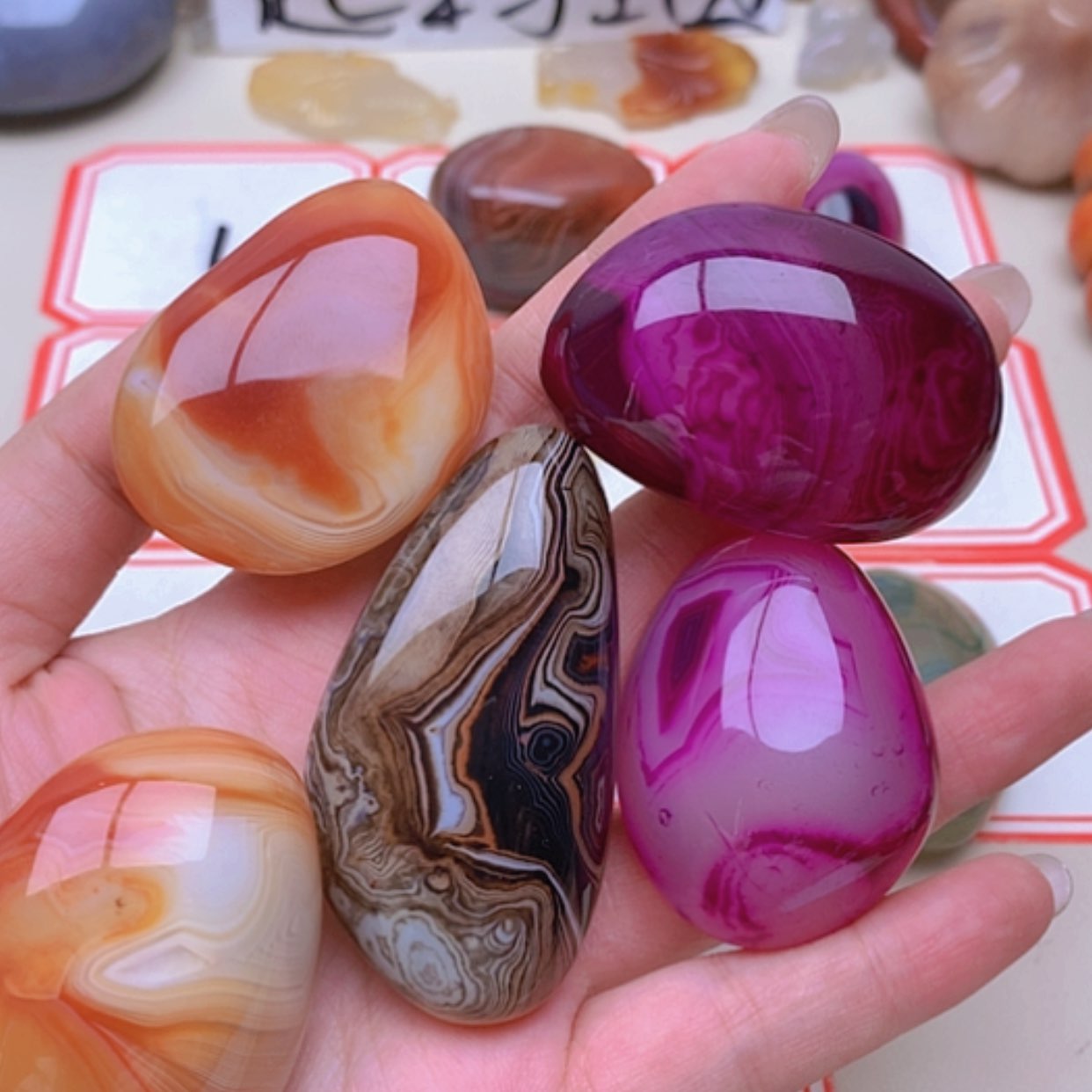 【闪购商品】未镶嵌玛瑙/玉髓珠宝半成品M**h