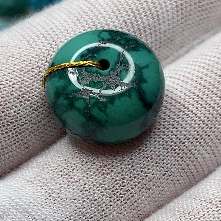 绿松石未镶嵌天然原矿 地大质检