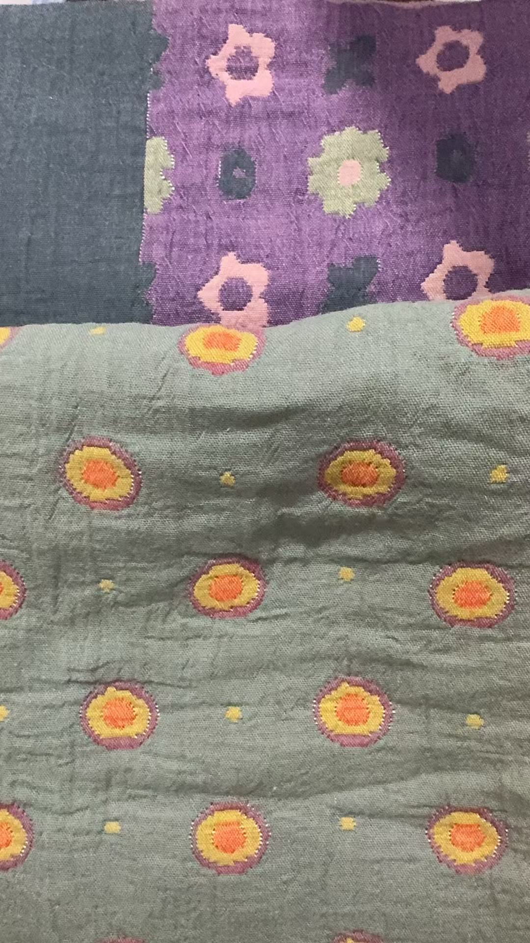 植森软黄金【枕巾】一对