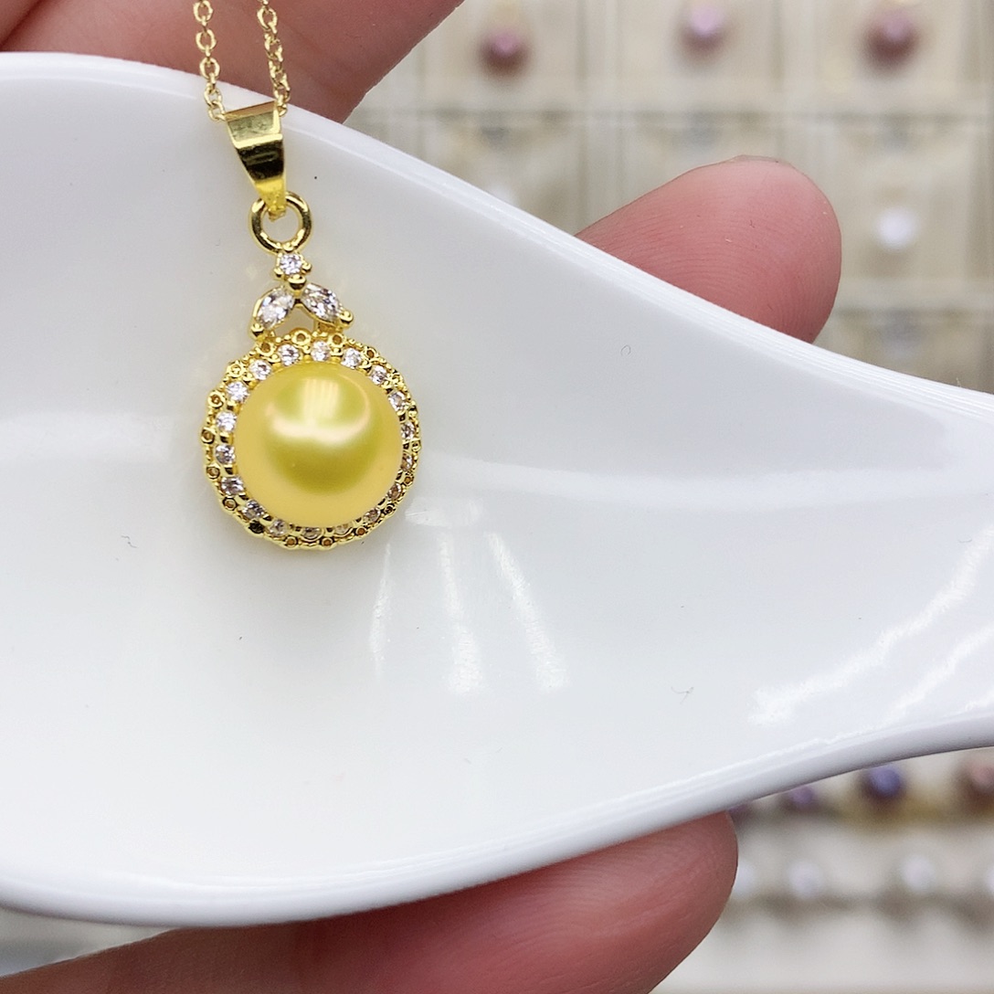 淡水珍珠颈饰合金