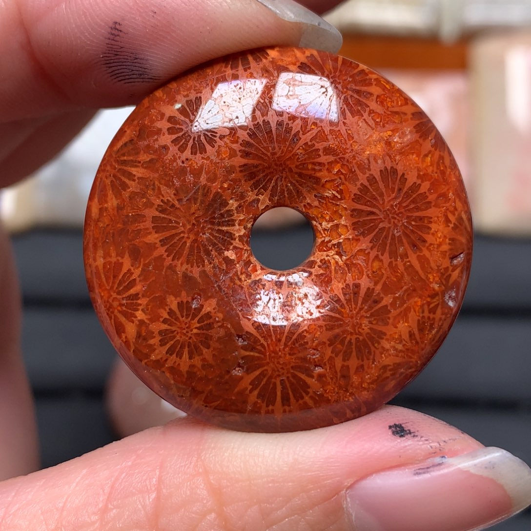 陌***暄硅化玉未镶嵌吊坠无事牌手排平安扣