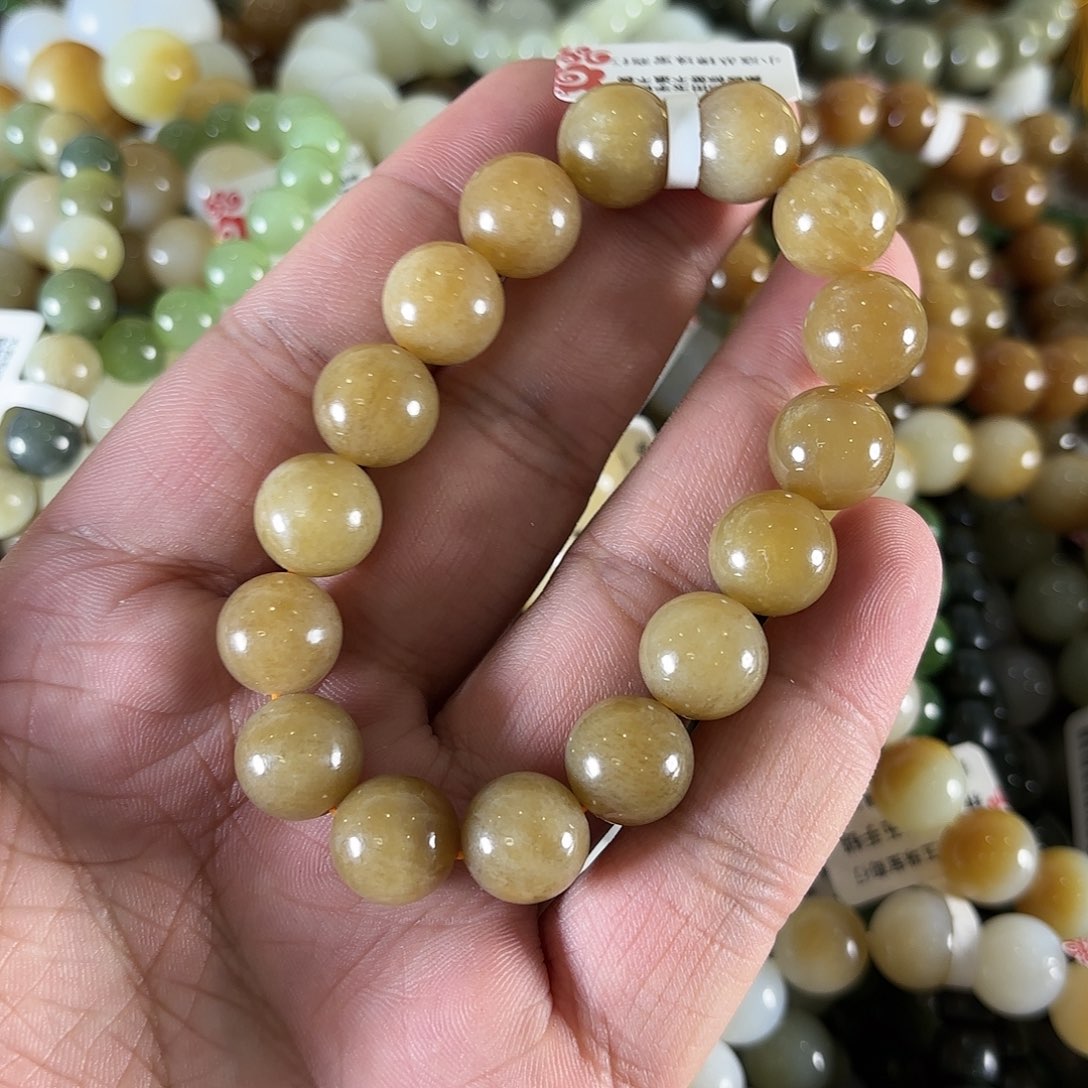 和田玉手链未镶嵌W65