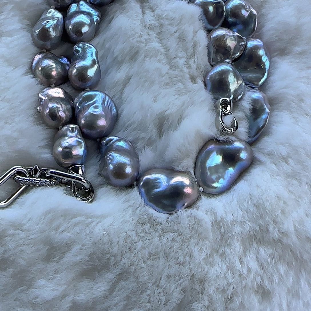 未镶嵌项链定制834淡水珍珠昕***社