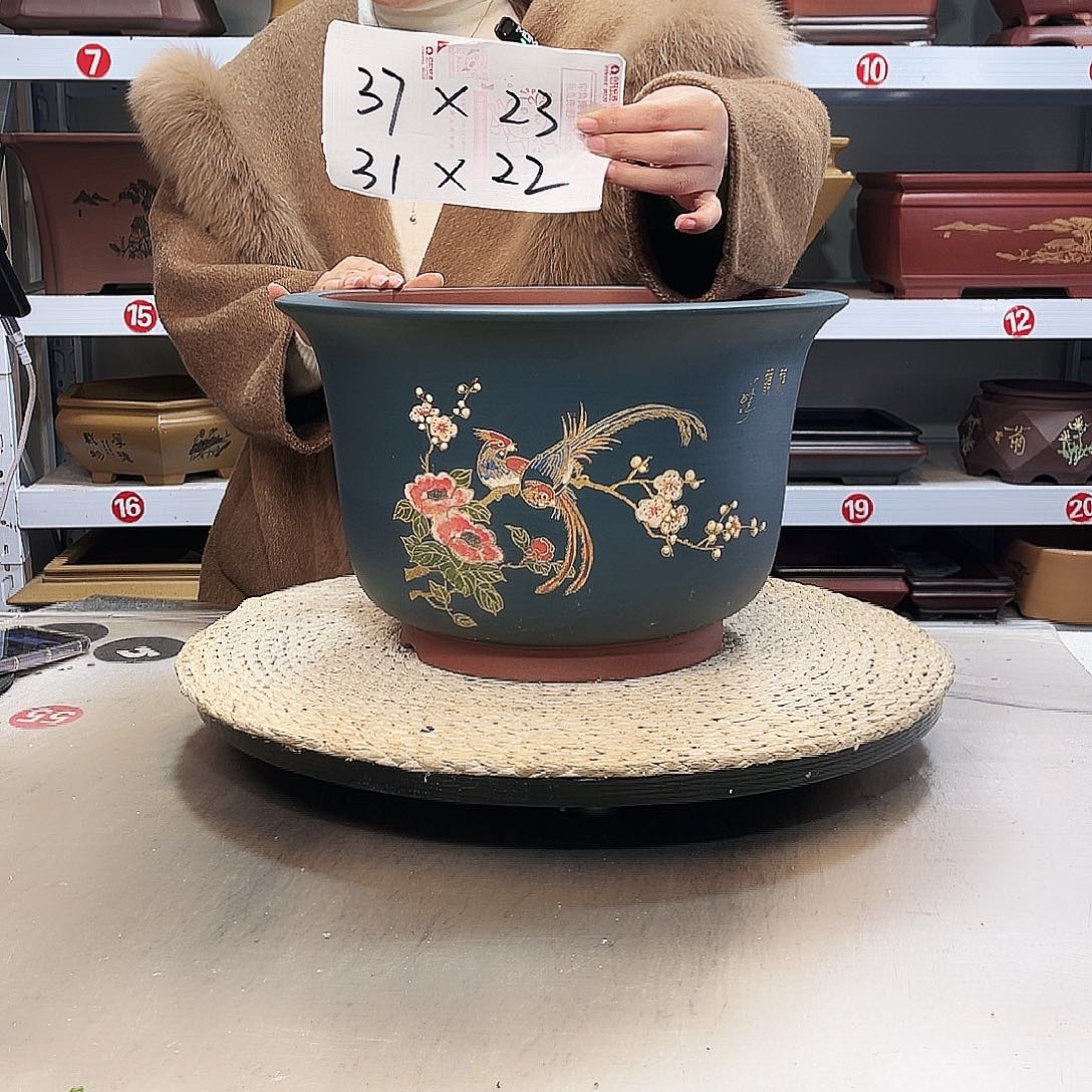 花盆红泥紫砂花盆