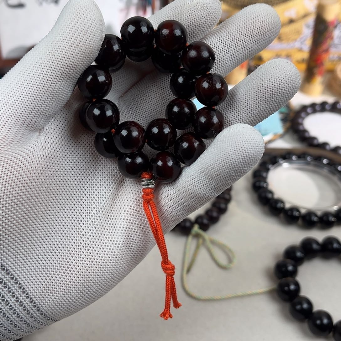 微***丁草珠菩提吊坠无患子