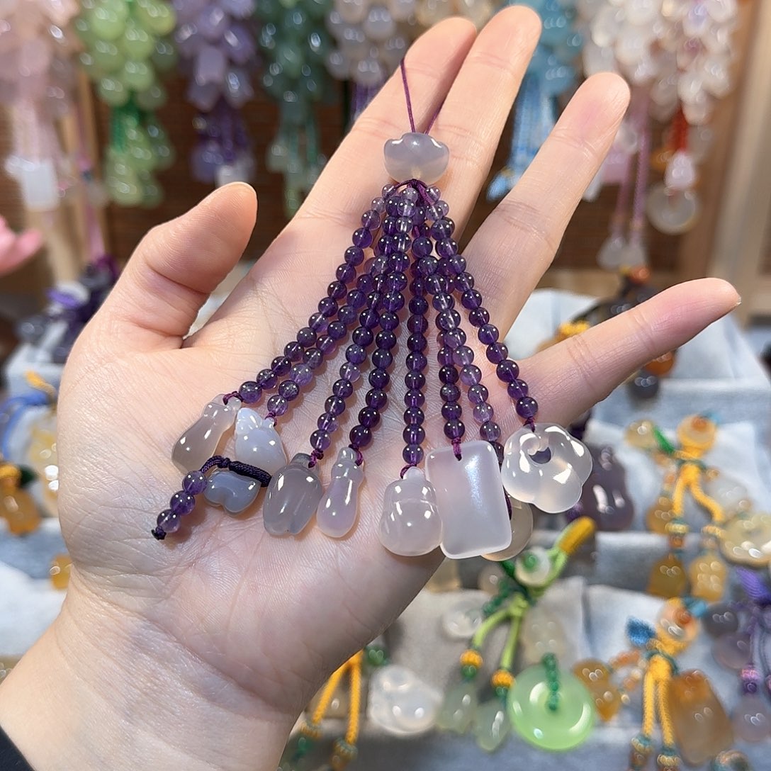 玛瑙/玉髓挂件未镶嵌