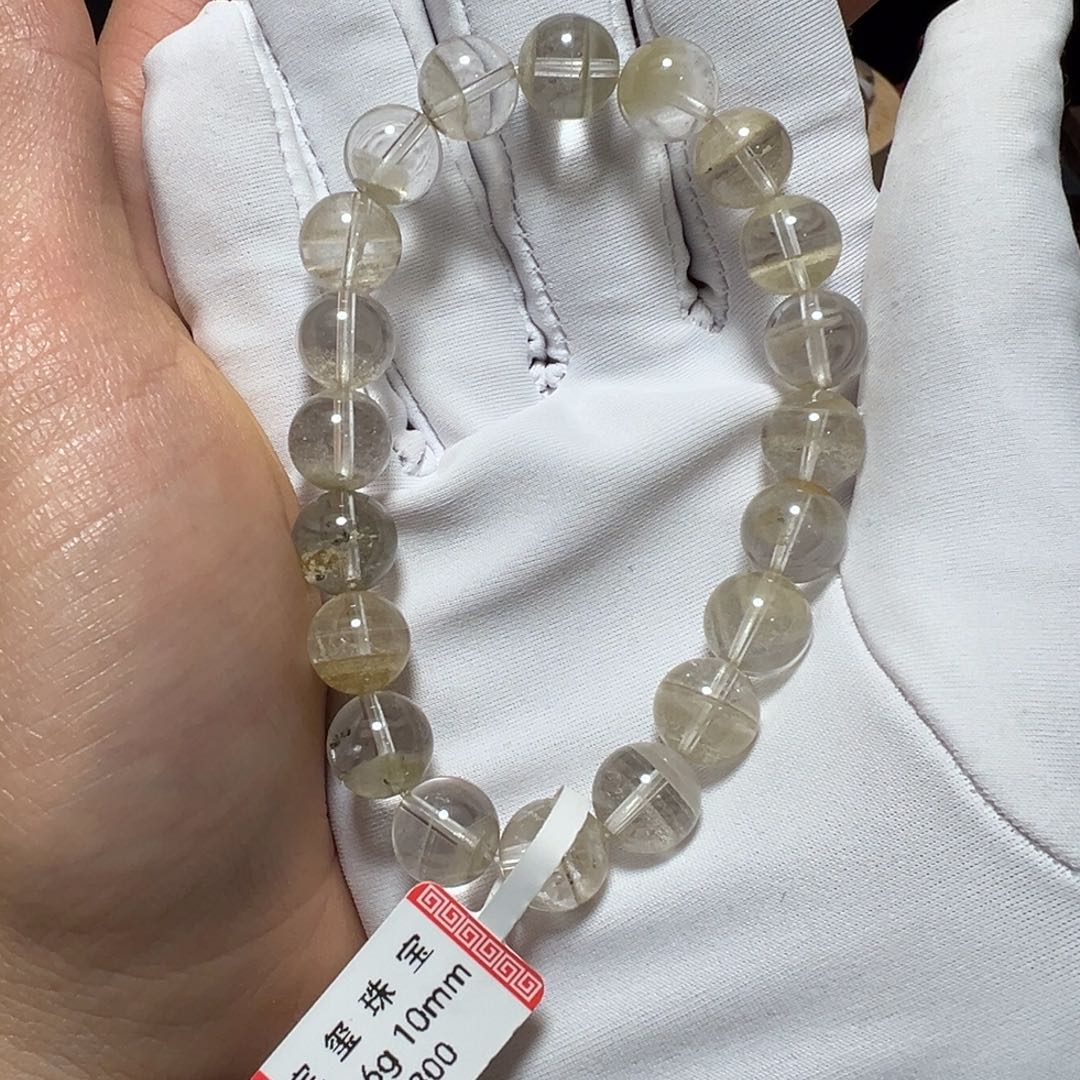 手串未镶嵌水晶白幽灵10