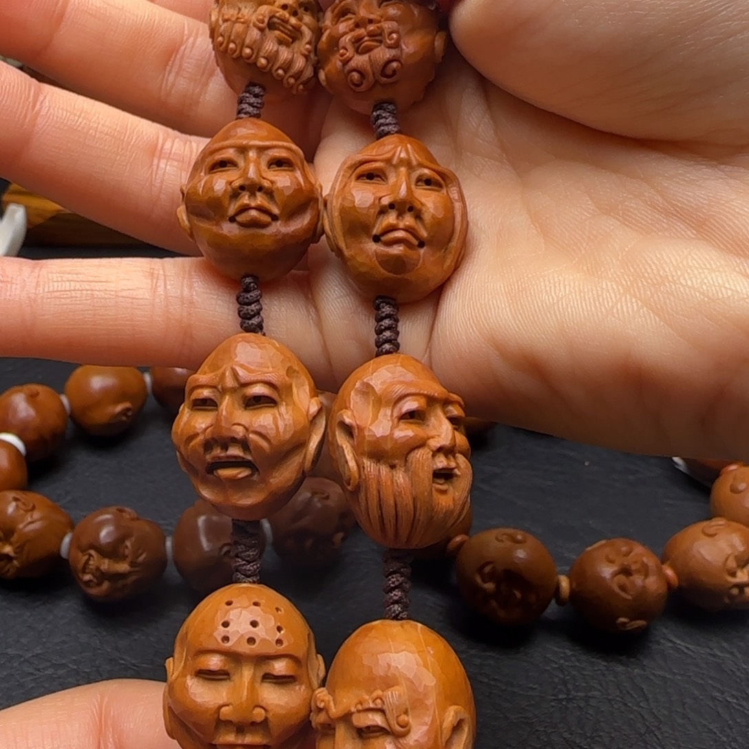 手串/手链橄榄核须派罗汉挂脖