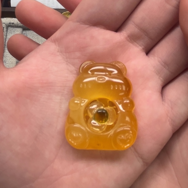 裸石琥珀未镶嵌天然蜜蜡配件