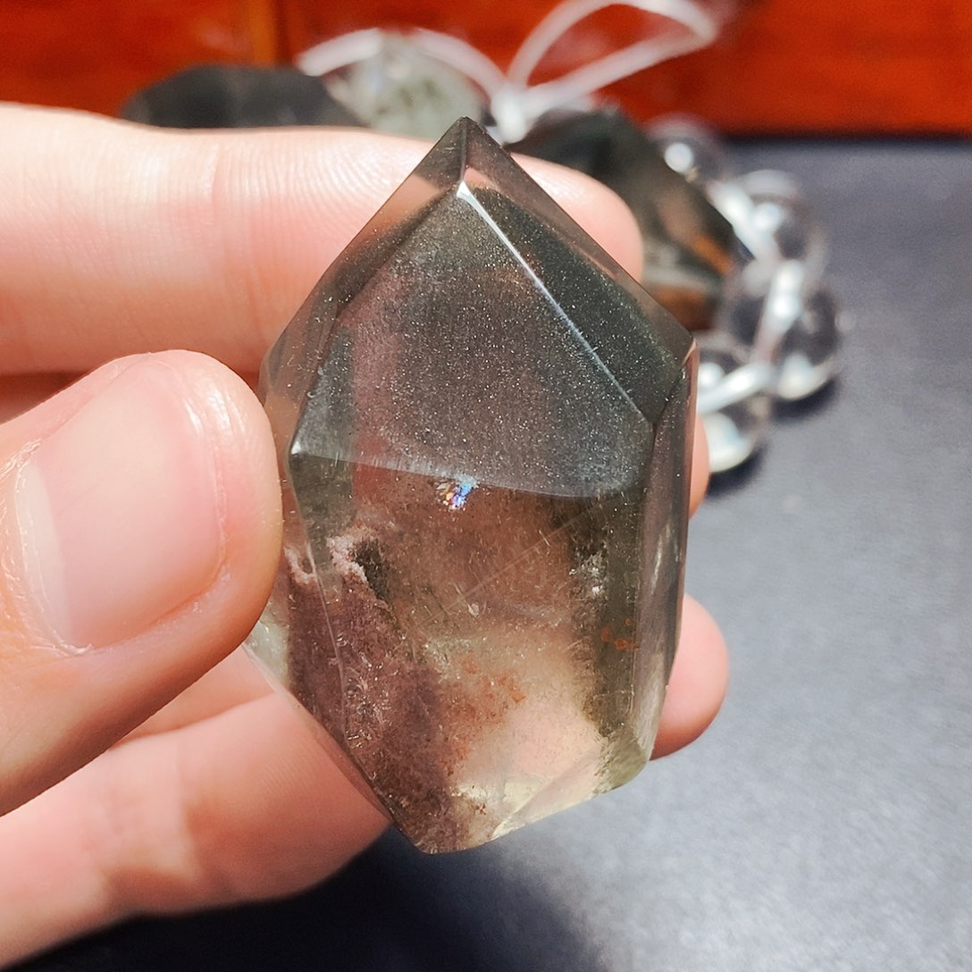 水晶颈饰未镶嵌L*F吊坠