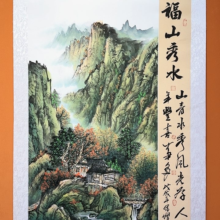 国画书法作品多次参加