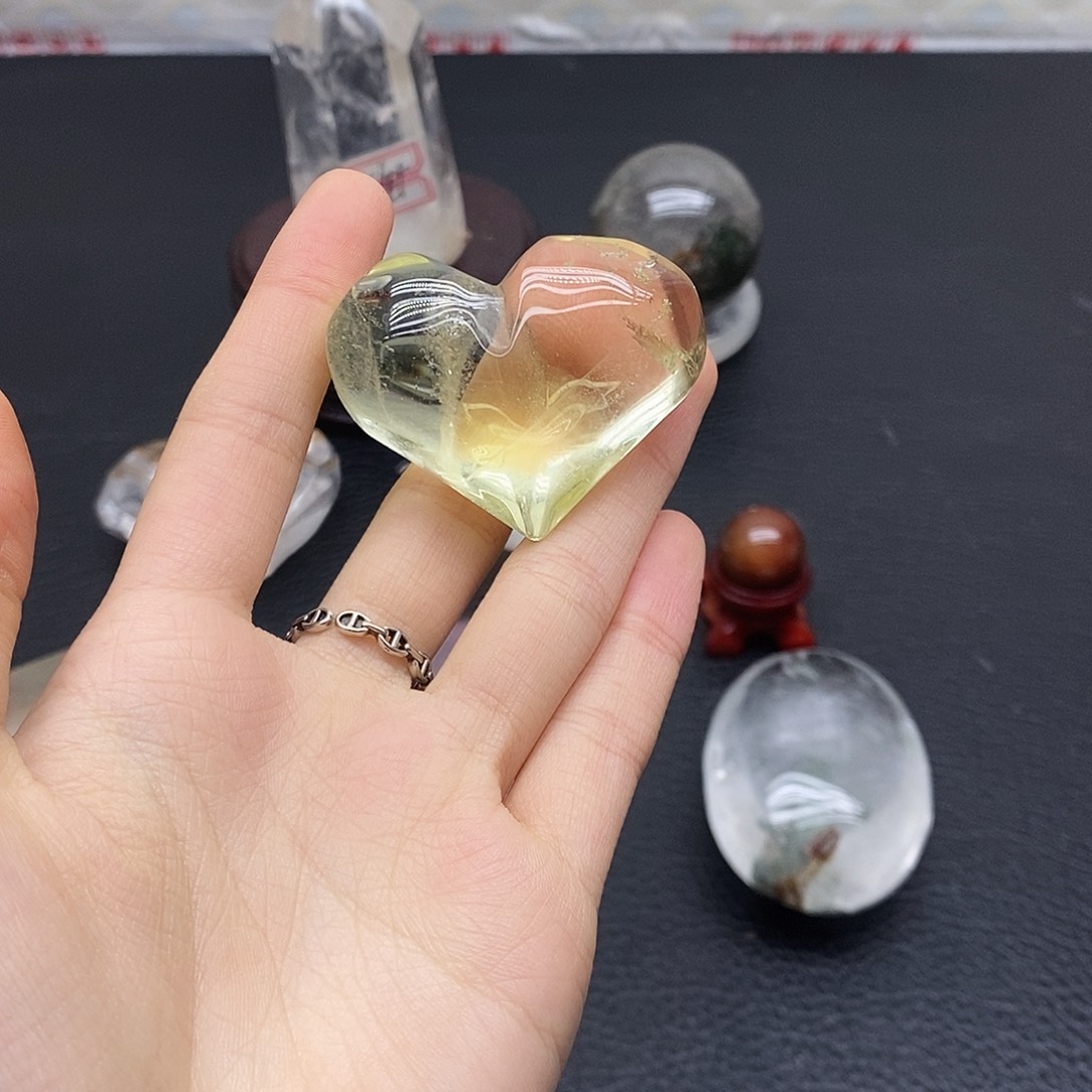 珠宝半成品水晶未镶嵌245水晶石