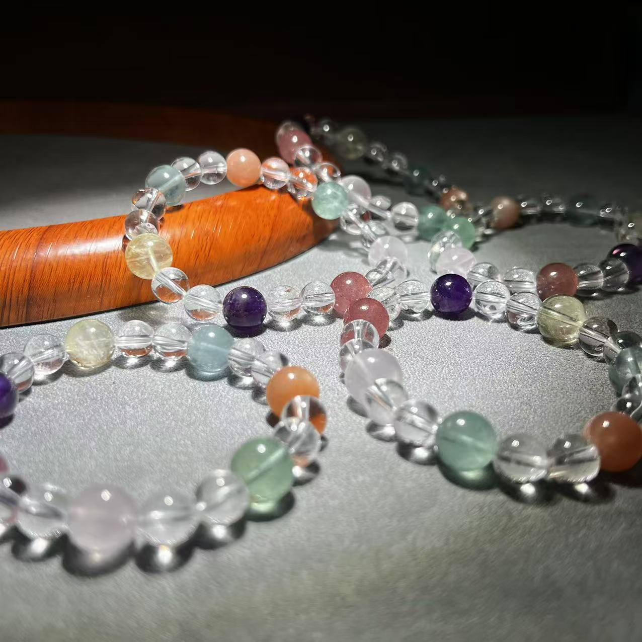 【张老斯珠宝】天然水晶手串xy455（多样性发货 拍一发一）