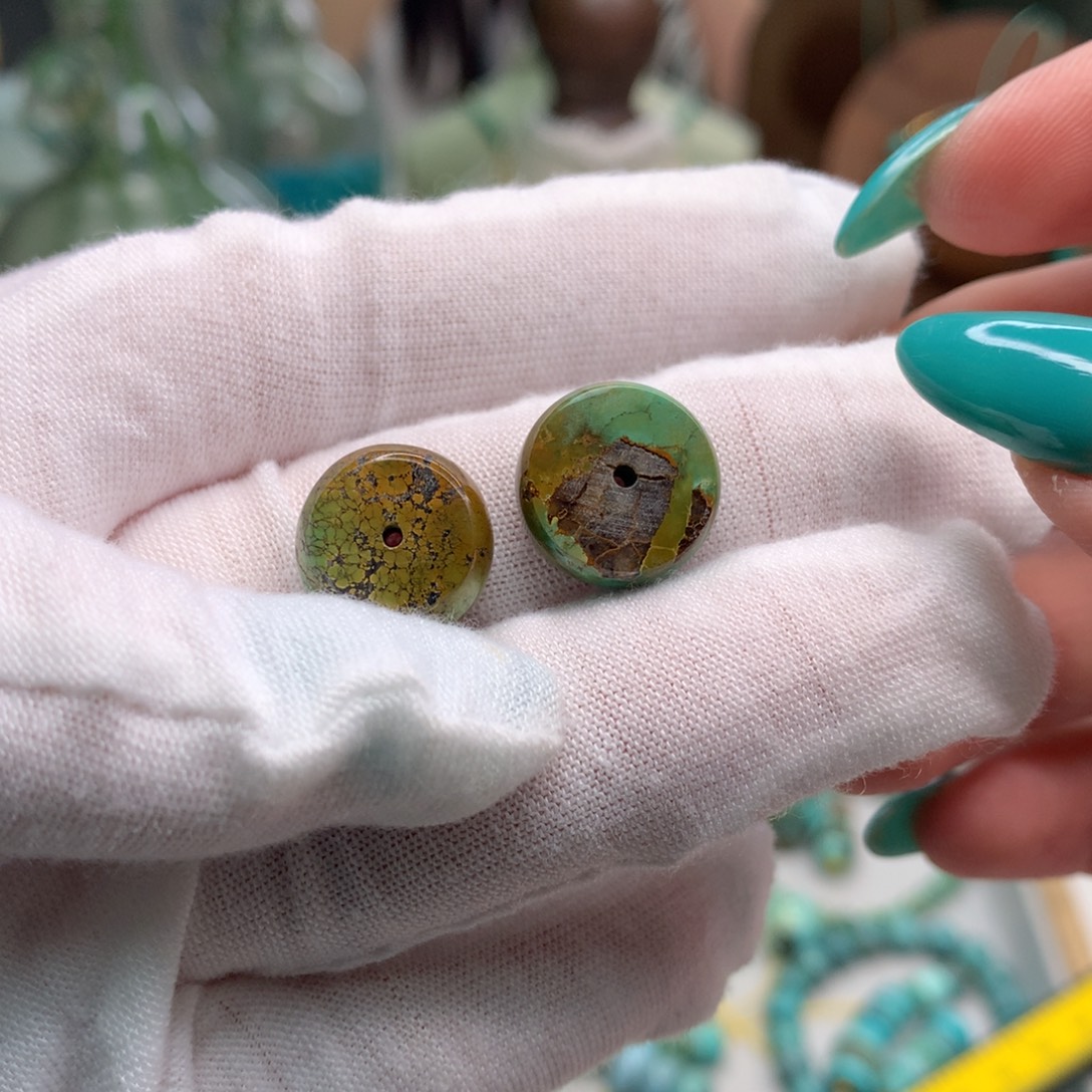 绿松石未镶嵌配饰