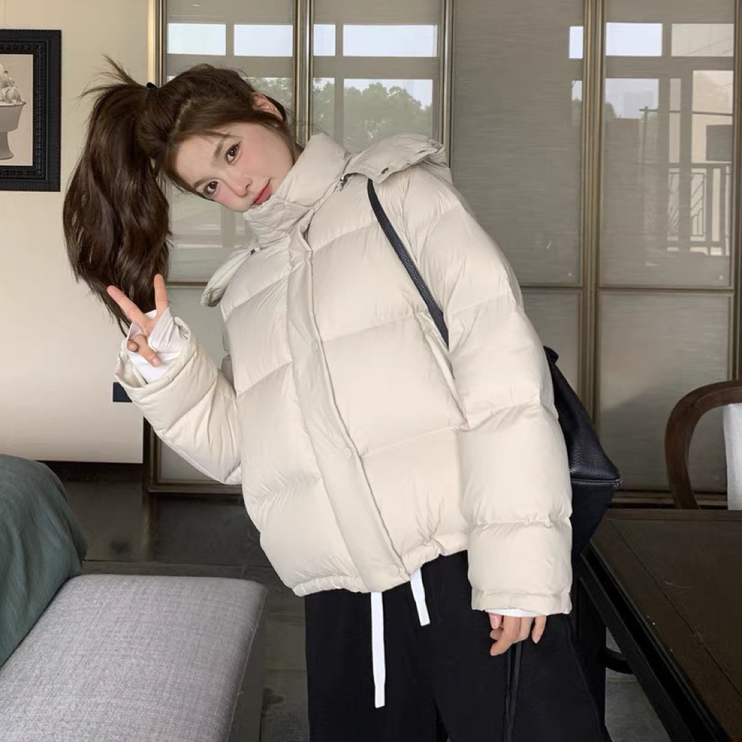 拉链常规袖刺绣女短款连帽秋冬韩版时尚港风