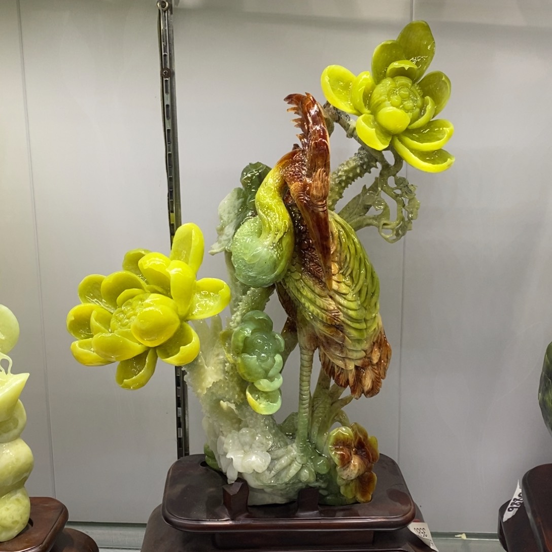 【闪购商品】玉家居摆件手工雕刻