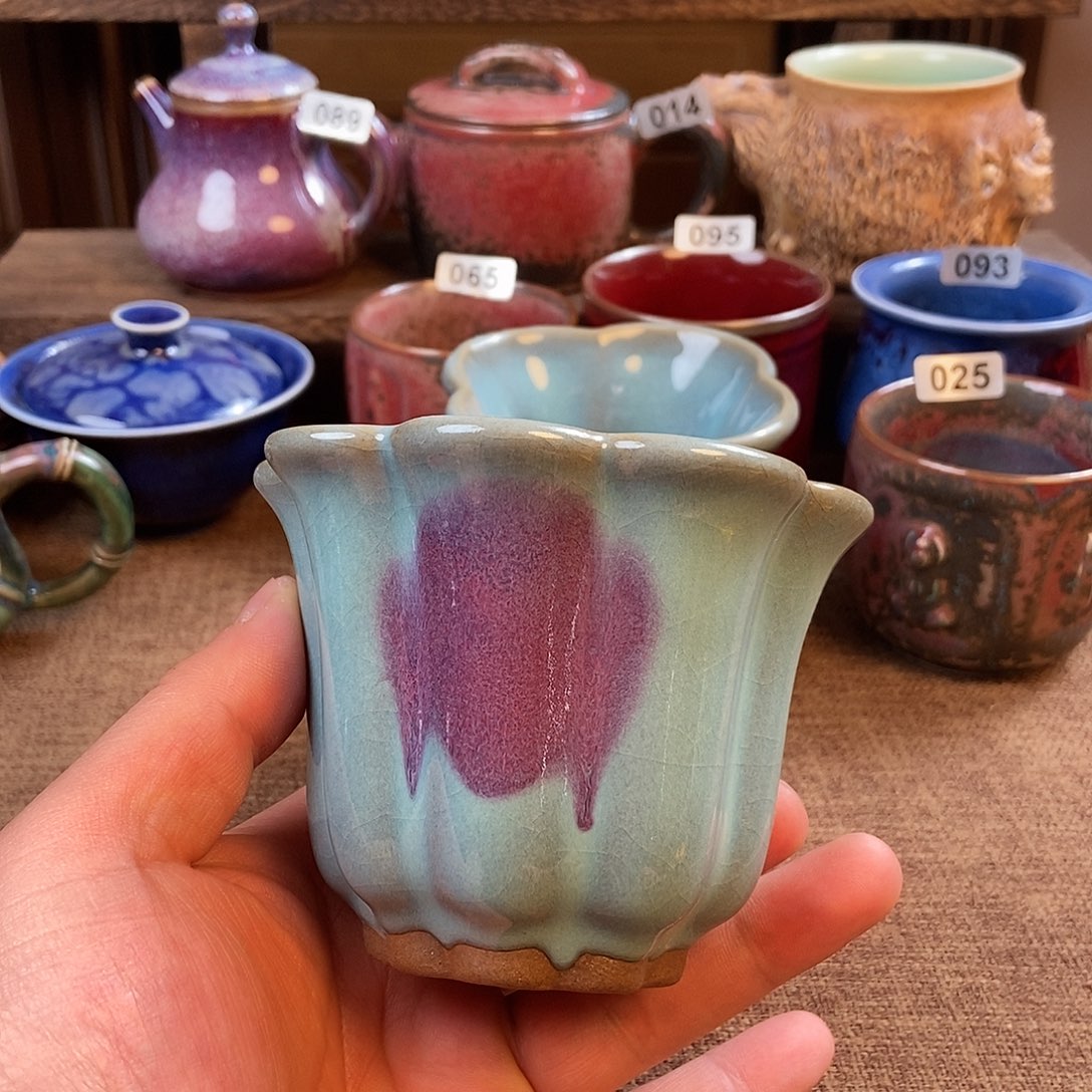 瓷片钧瓷茶器茶器杯子
