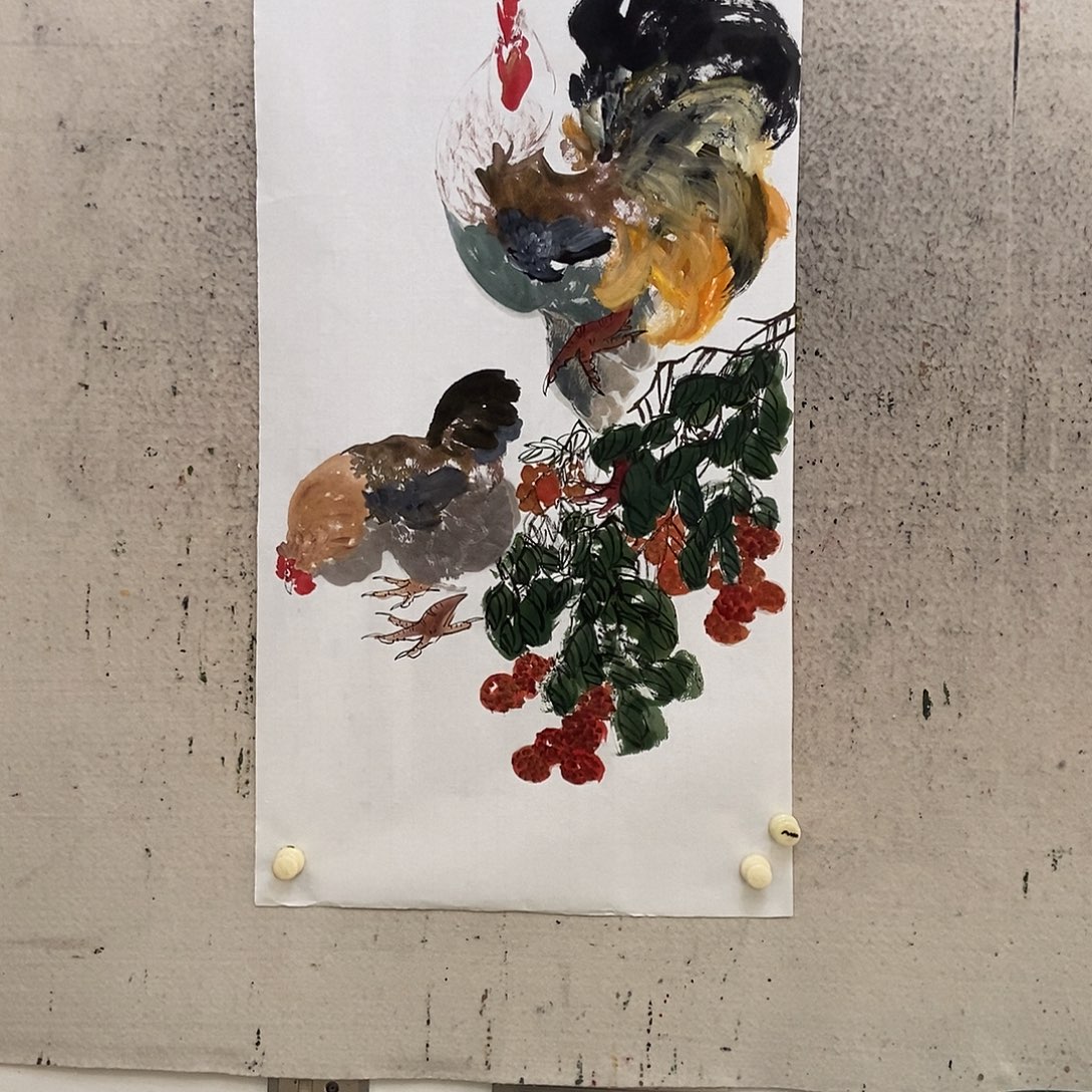 王***跑国画我们的确是一个人的生活方式