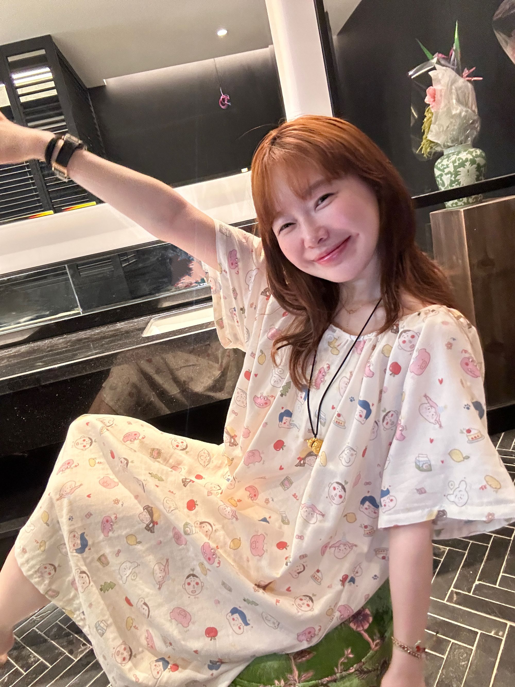 【BORAKOO】【吉莉】云朵棉纱感睡裙（不含胸垫）