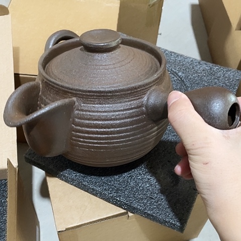 陶外贸单1个陶瓷1200毫升