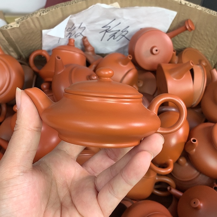 原矿朱泥茶具茶壶家用120