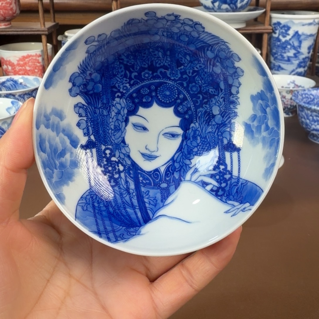 景德镇陶瓷手工手绘