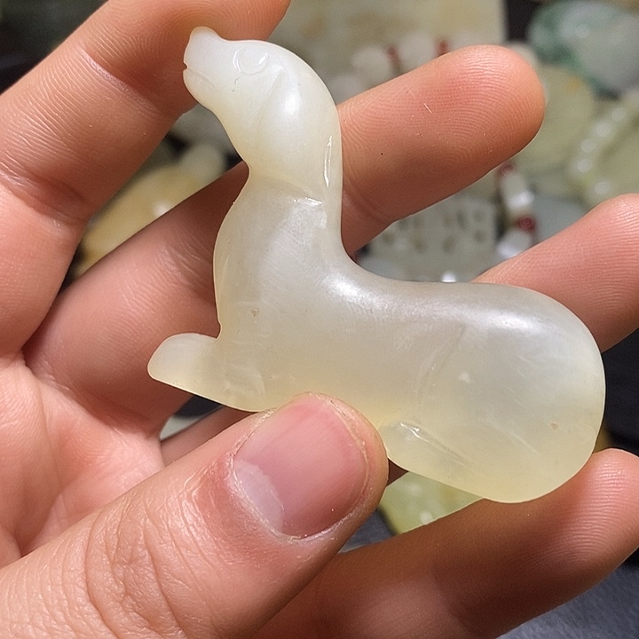 和田玉（糖玉）未镶嵌颈饰