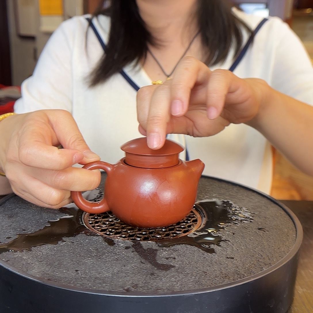 慢***风茶壶紫砂陆琴紫砂壶