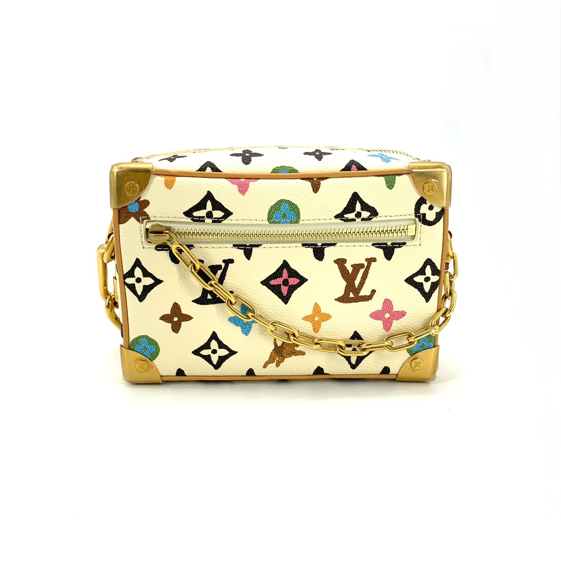 99新 LouisVuitton/路易威登 限量mini soft trunk斜挎包 尺18/12