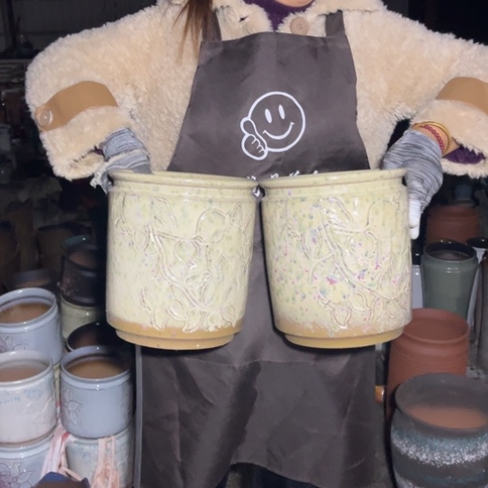 红陶口20高23正品