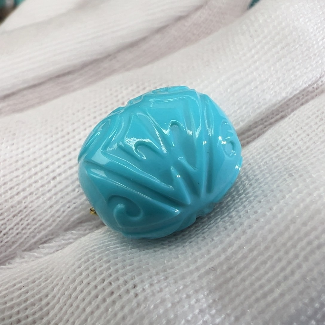 绿松石配饰未镶嵌