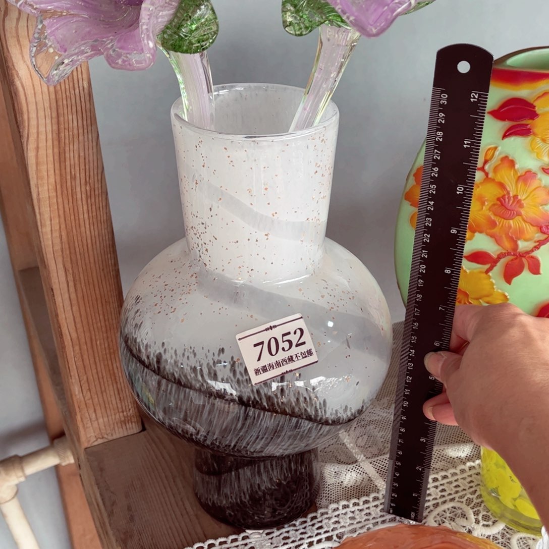 琉璃7052 家悦美居花花瓶摆件