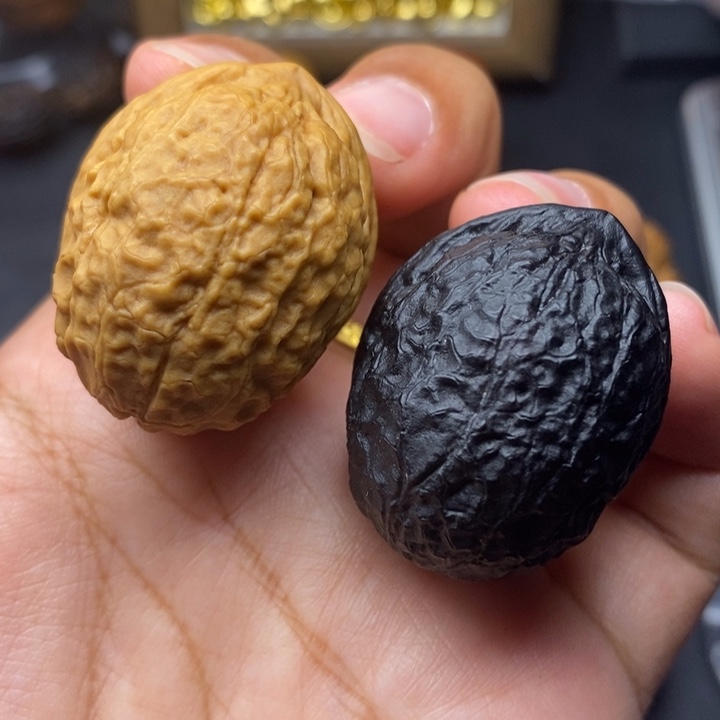 文玩核桃把件36尺蟒纹龙蛋