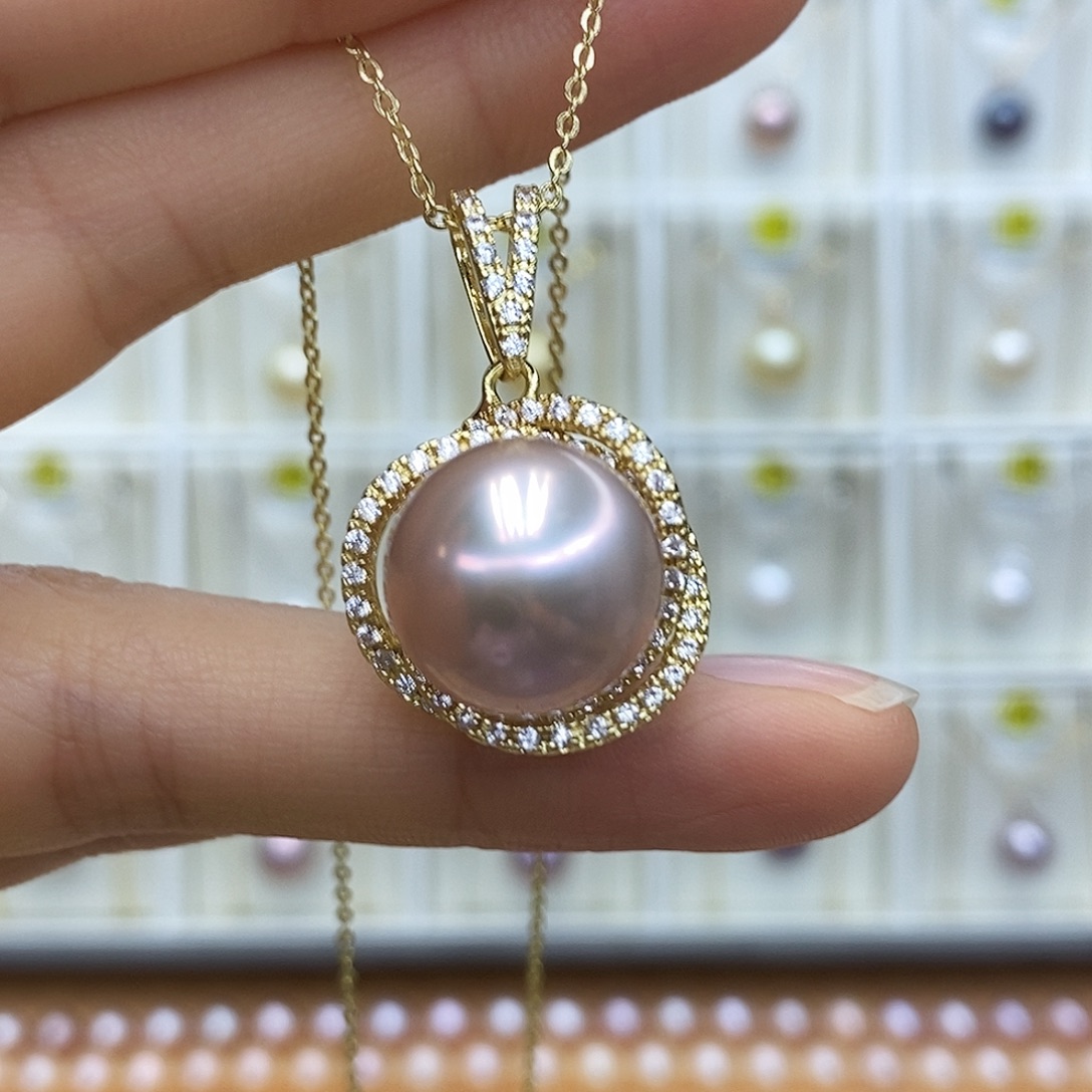 吊坠(赠链)淡水珍珠合金