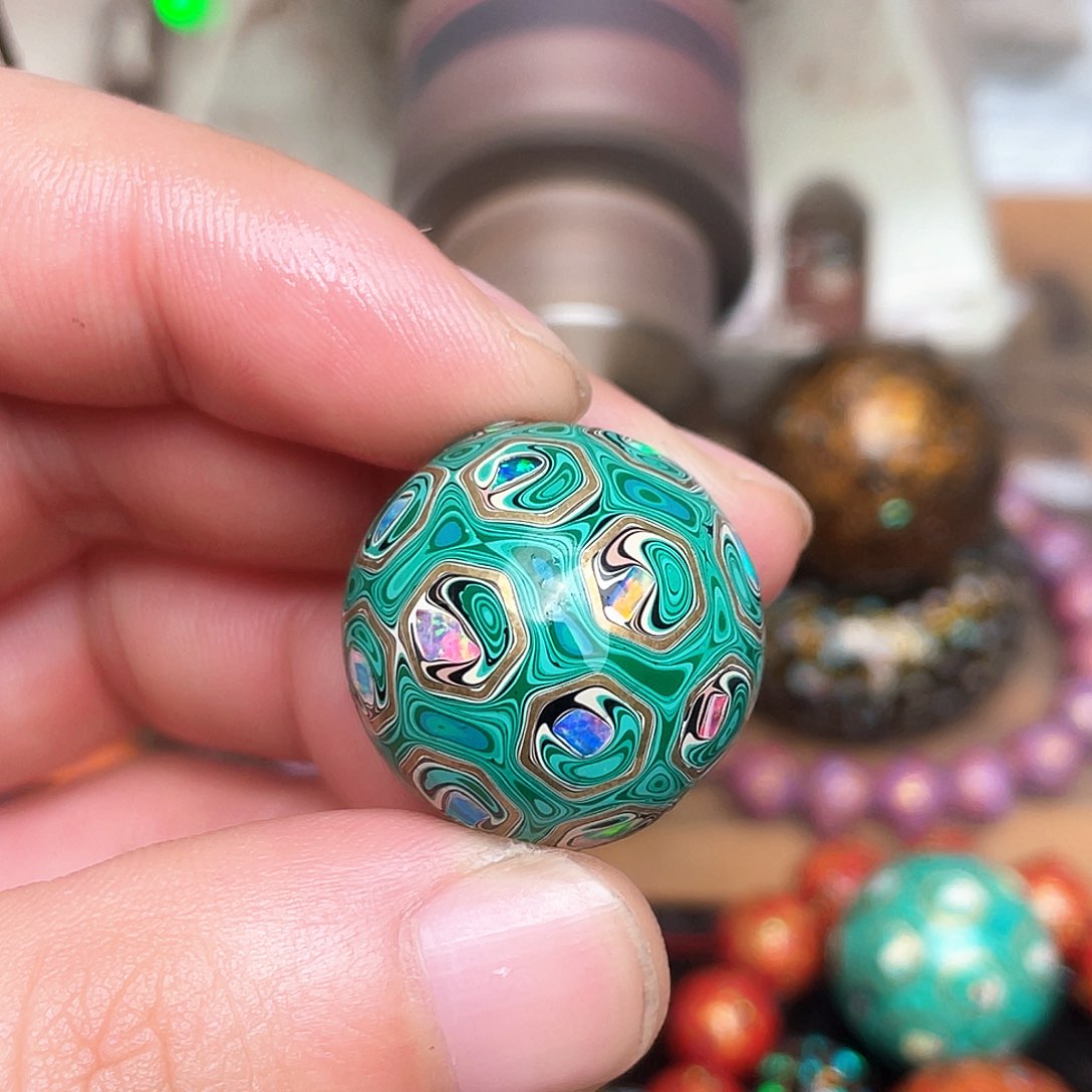 大漆手作工艺珠子20