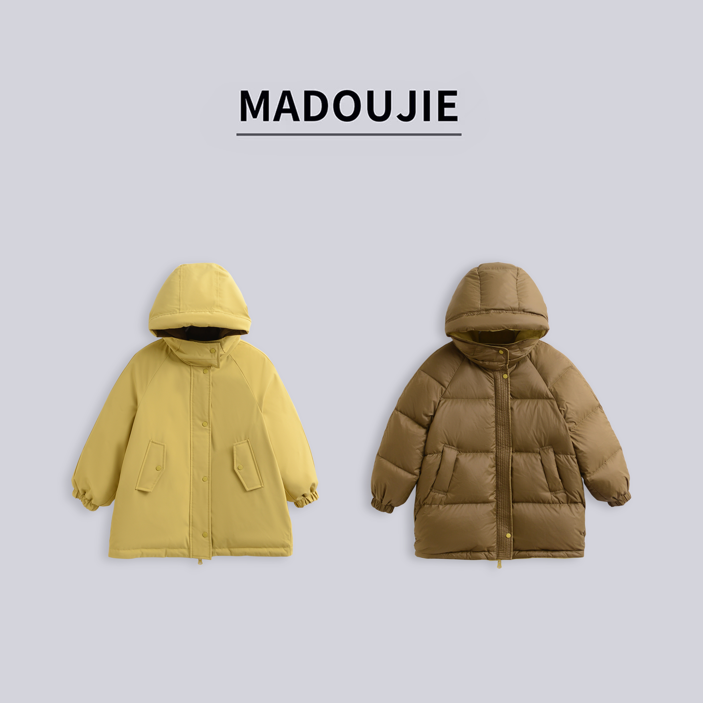 p012【反正服】冬季童装新款时尚休闲宽松中大童儿童羽绒服PL8081