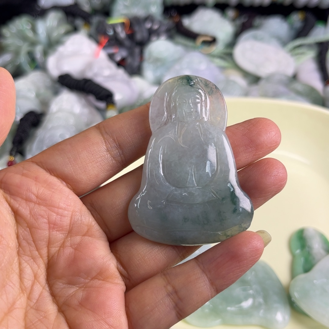 百***室翡翠未镶嵌吊坠(不含链)